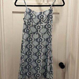 Aritzia Sunday Best Blue Dress